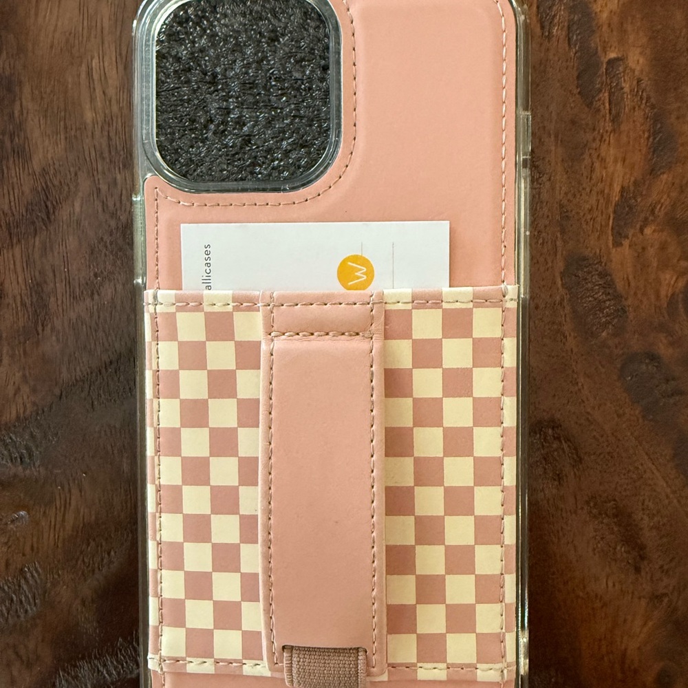 Walli IPhone Case Blush Check 13 Pro Max